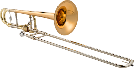 Trombone Brass Band Instrument Transparent PNG