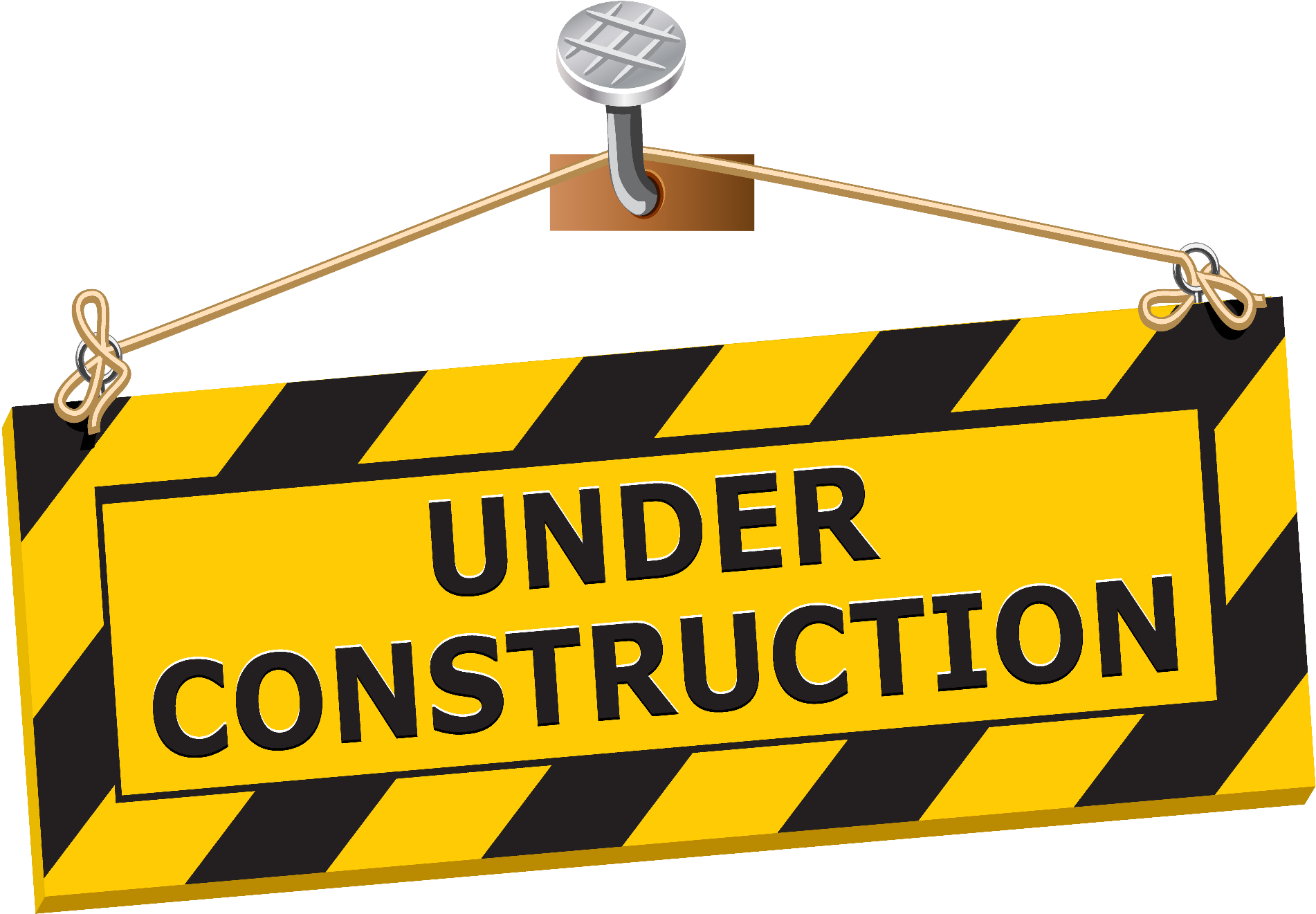 Under Construction Sign PNG HD Quality