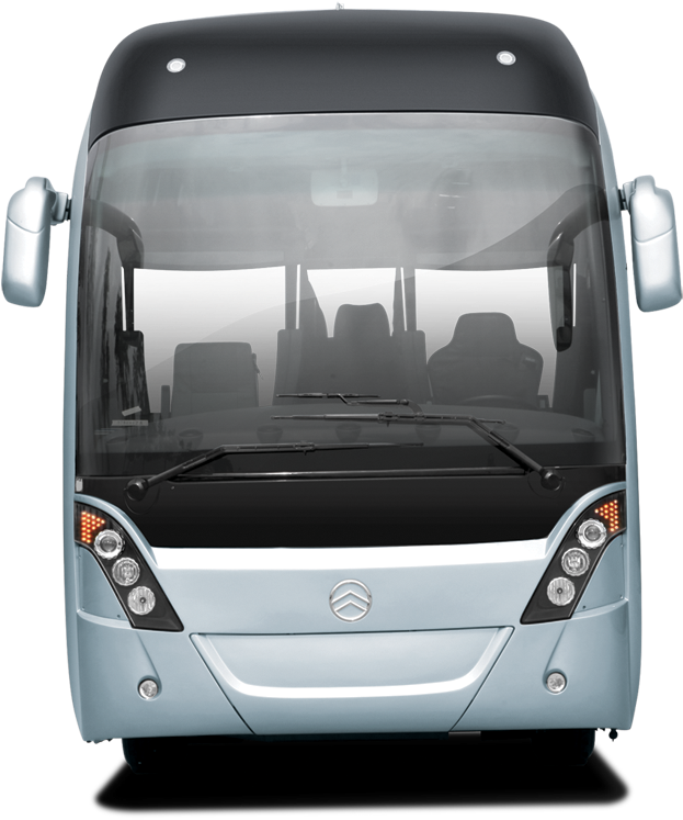 White Bus Transparent PNG