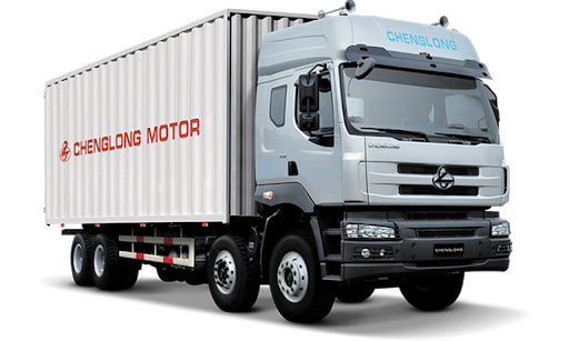 White Cargo Truck PNG HD Quality