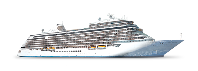White Cruise Ship PNG Background
