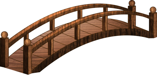 Wooden Bridge Transparent File