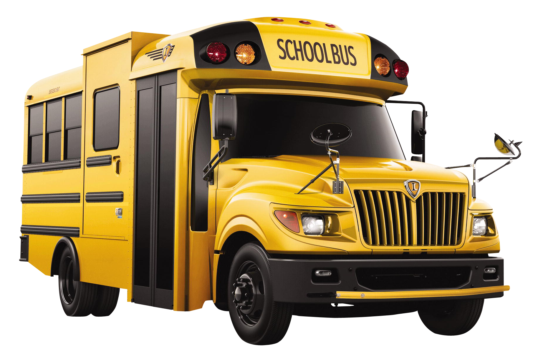 Yellow Bus Transparent Background