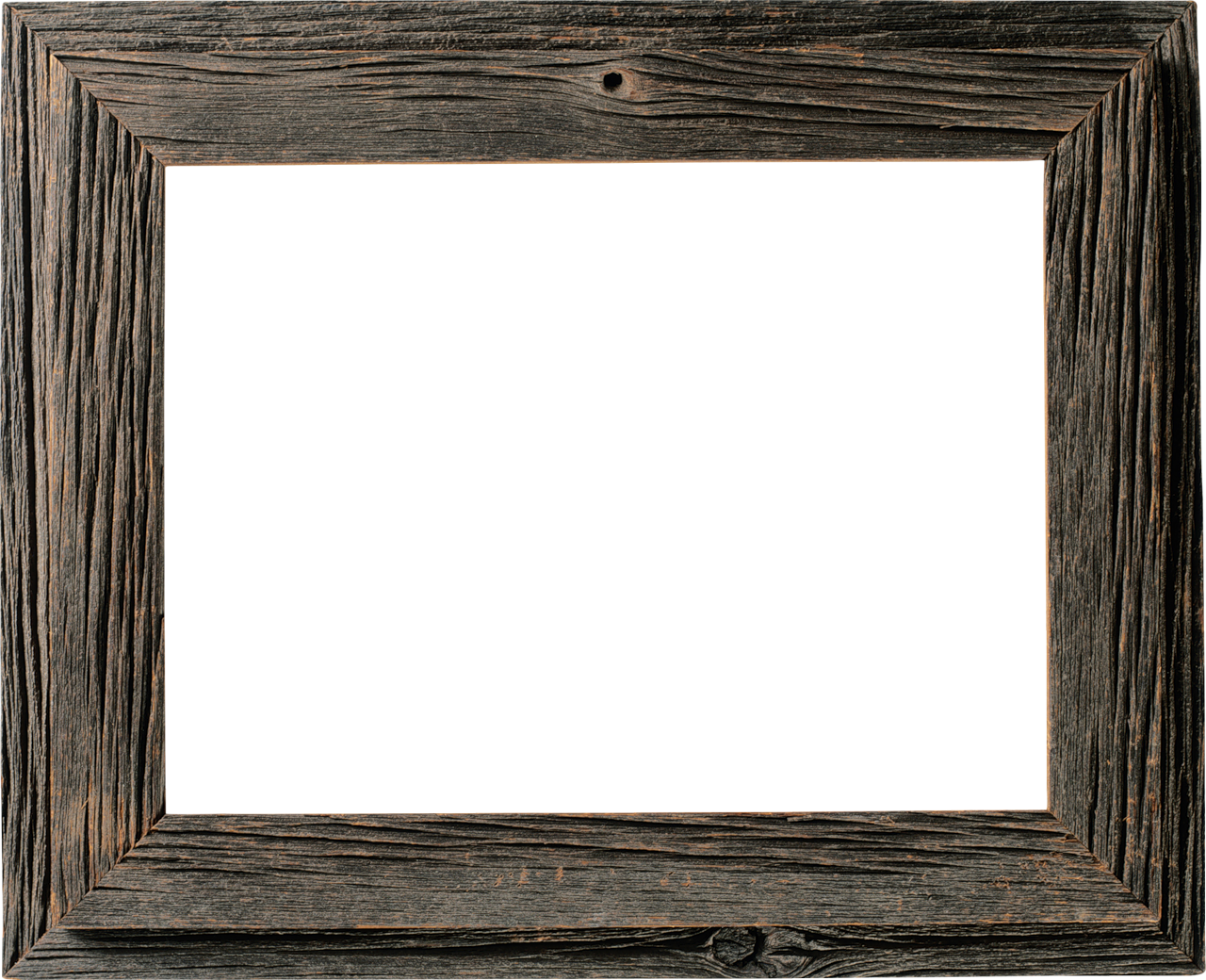 Antique Wooden Frame PNG HD Quality