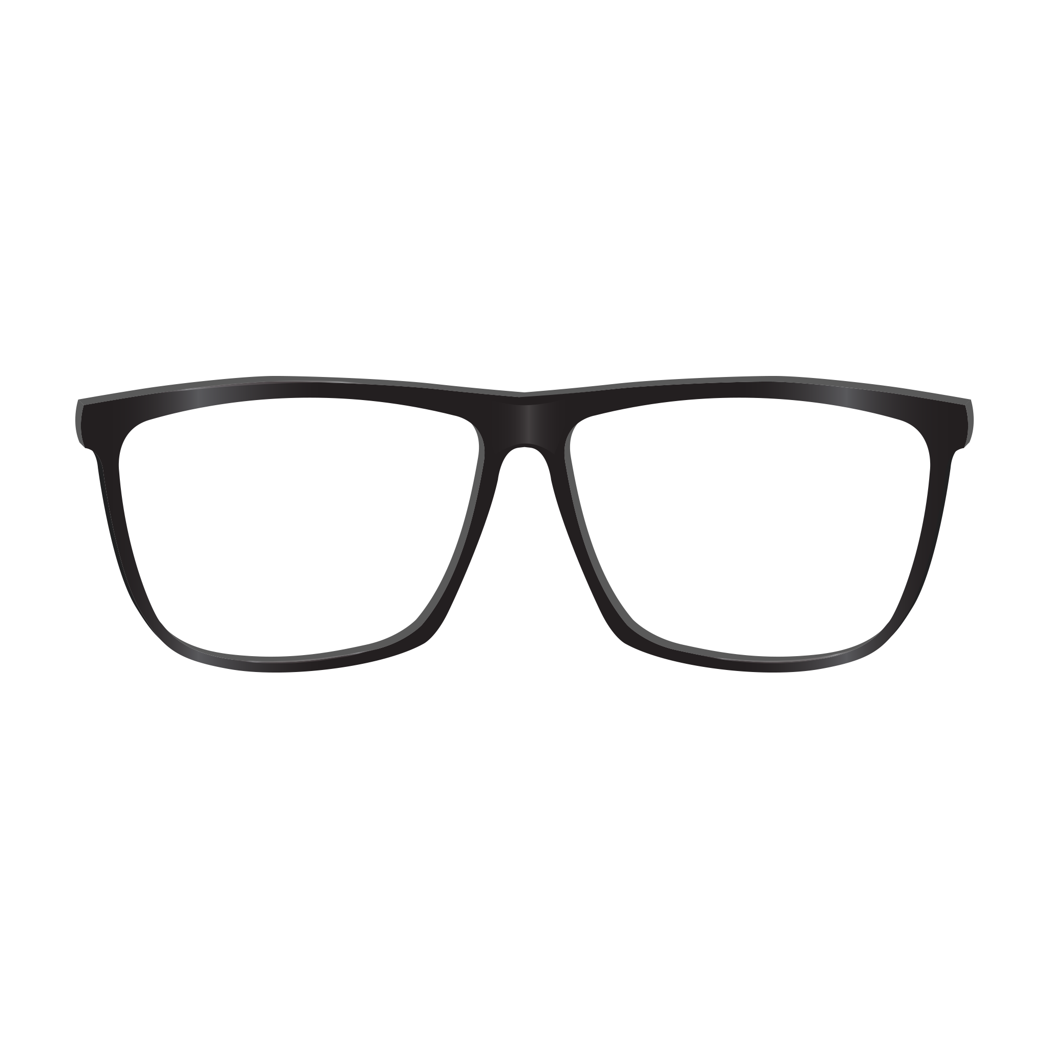 Black Sunglasses Frame Free PNG