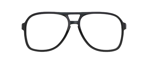 Black Sunglasses Frame PNG Clipart Background