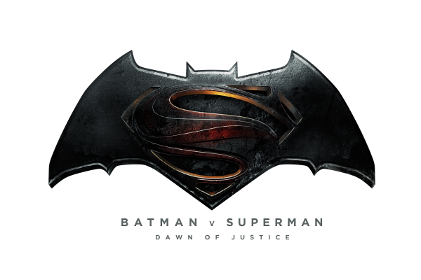 Black Superman Logo Background PNG Image