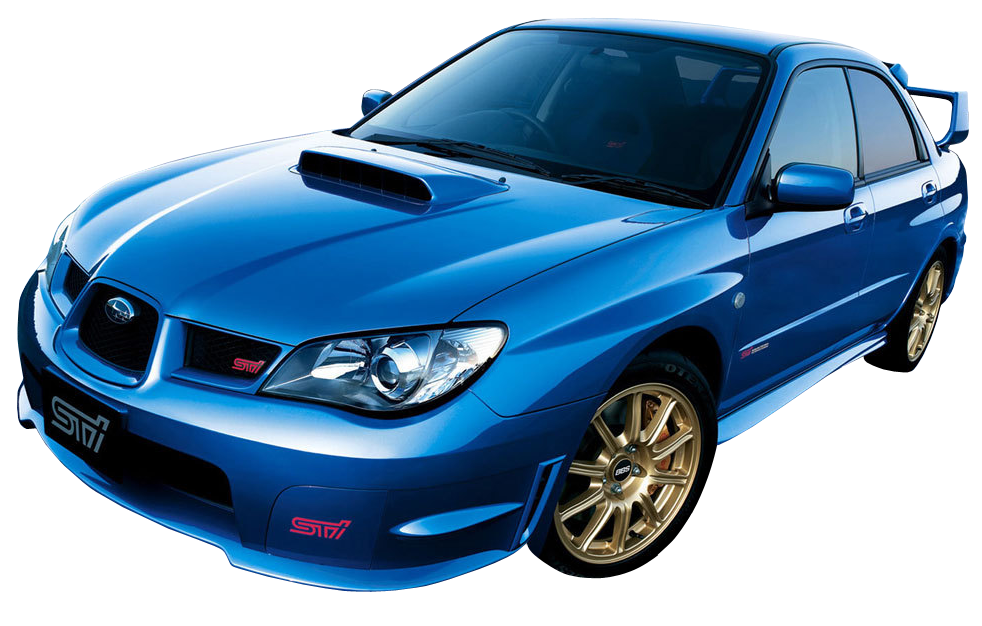 Blue Subaru Free PNG