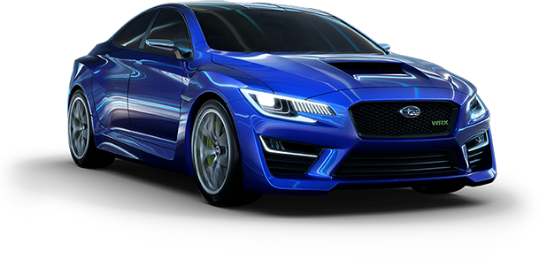 Blue Subaru Transparent Background