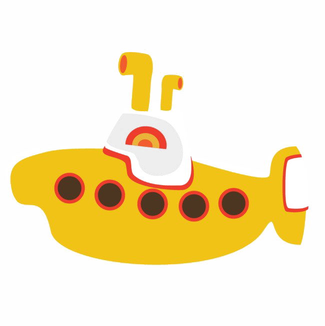 Cartoon Submarine PNG HD Quality