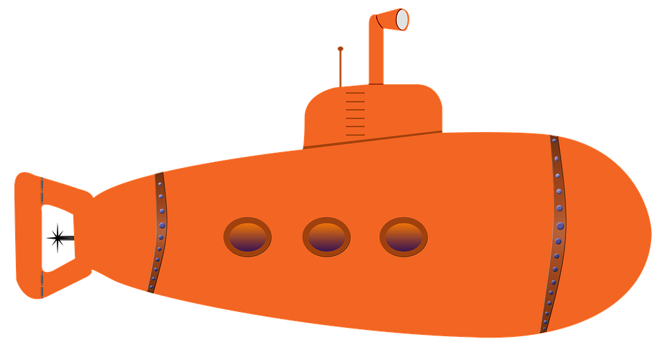Cartoon Submarine Transparent File