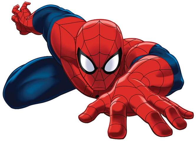 Flying Spider Man Transparent PNG