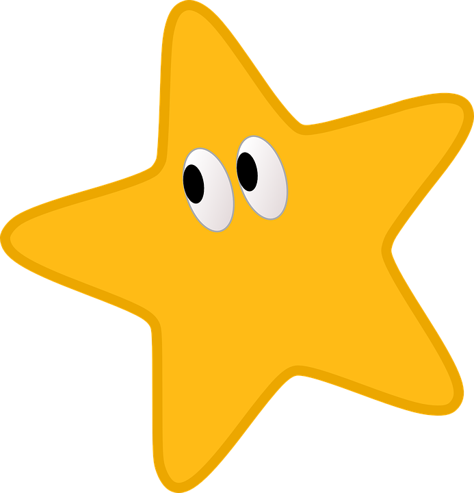 Gold Vector Star Transparent Free PNG