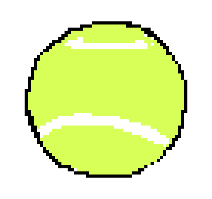Green Tennis Ball PNG Clipart Background