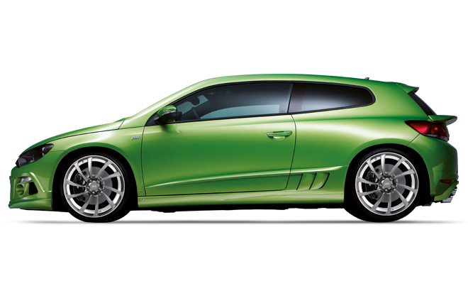 Green Volkswagen Car PNG Clipart Background