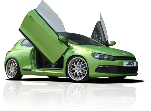 Green Volkswagen Car PNG HD Quality