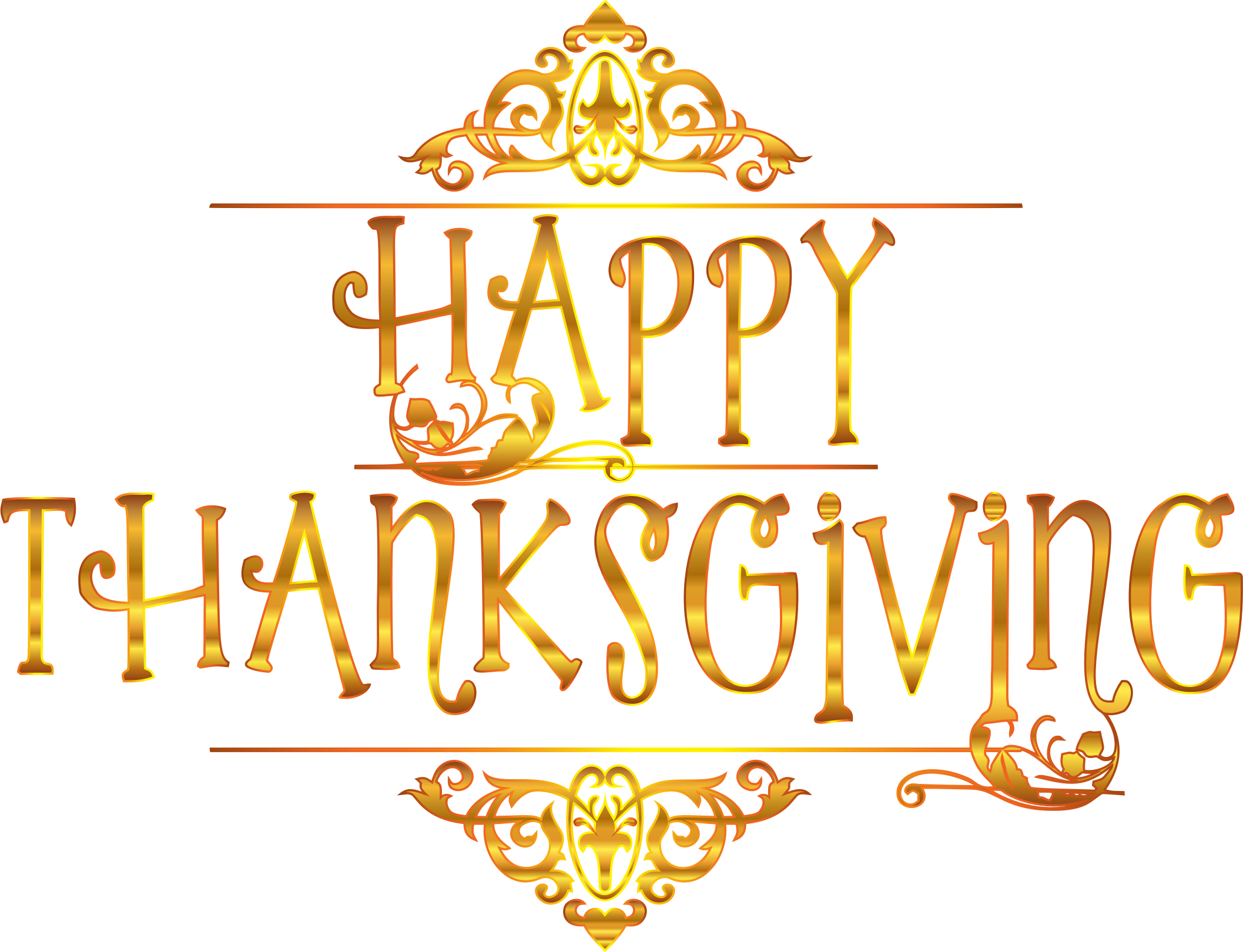 Happy Thanksgiving Day Transparent Free PNG