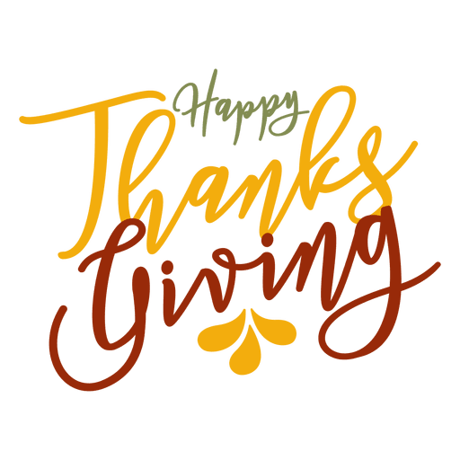 Happy Thanksgiving PNG Clipart Background