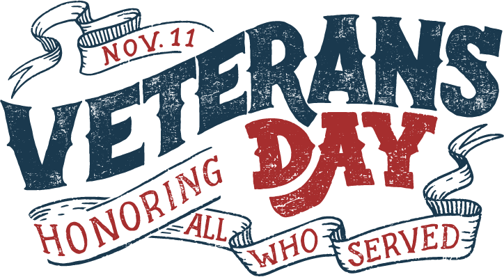 Happy Veterans Day Background PNG Image