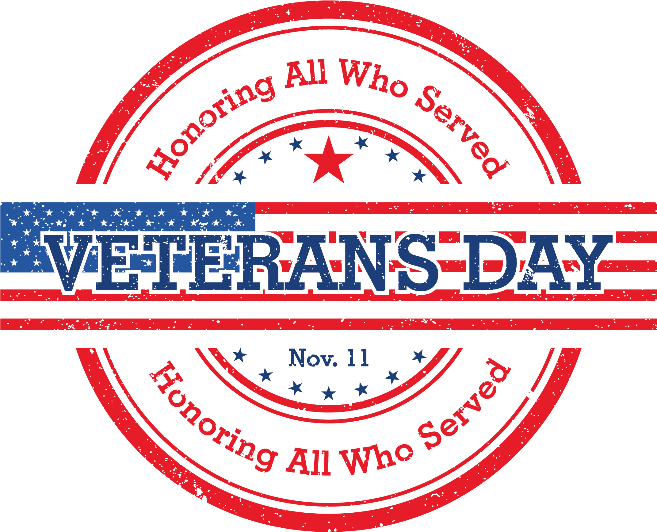 Happy Veterans Day PNG Clipart Background