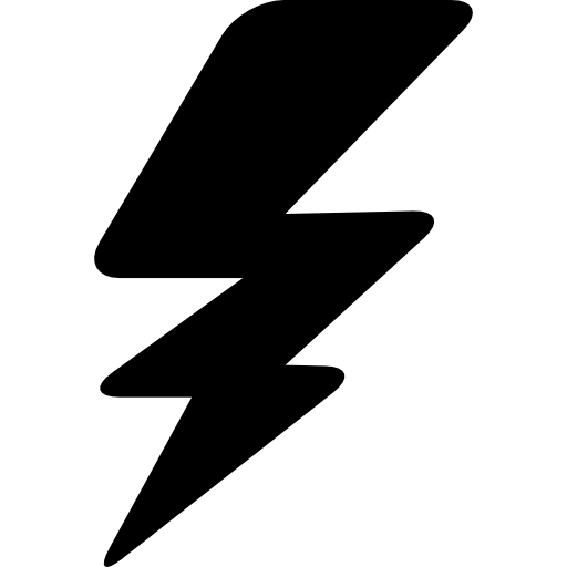 Lightning Thunderbolt Transparent Background