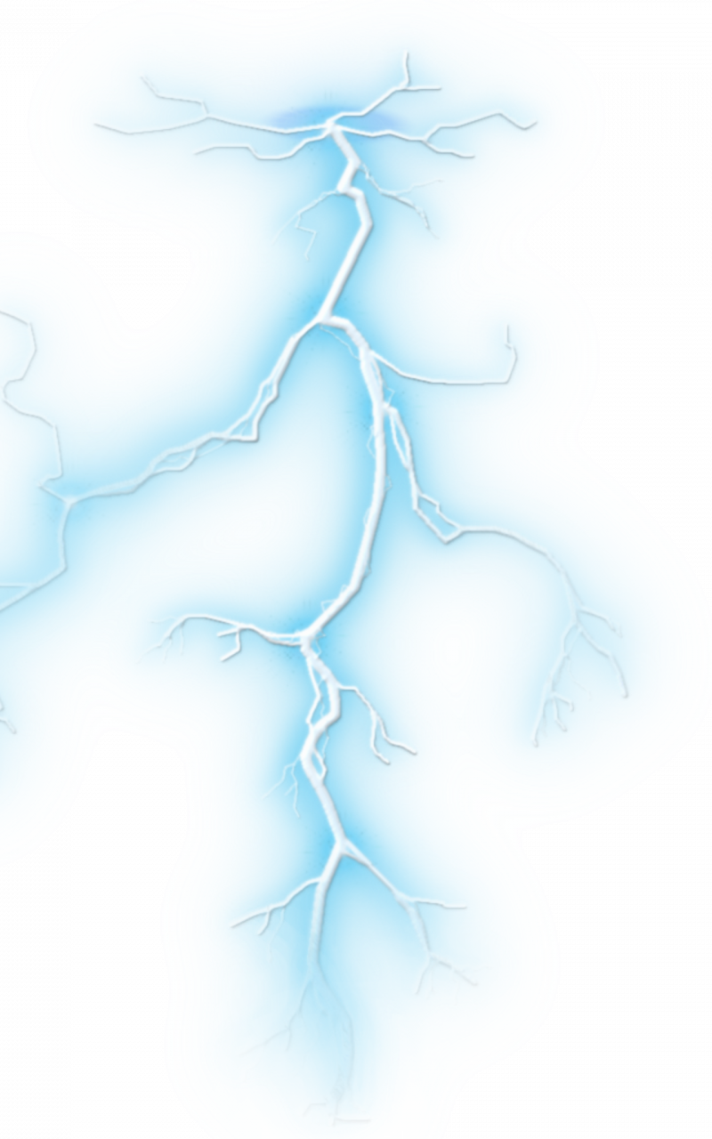 Lightning Thunderbolt Transparent Free PNG