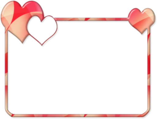 Love Valentines Day Border Download Free PNG