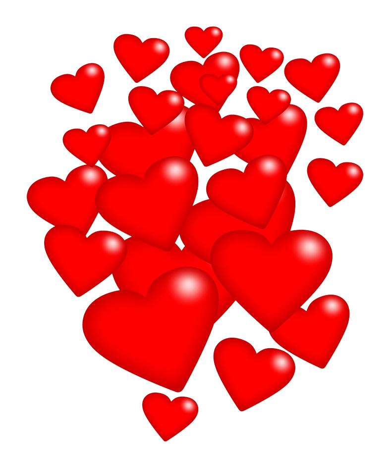 Love Valentines Day Heart PNG Photos