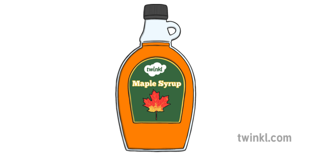 Maple Syrup Background PNG Image