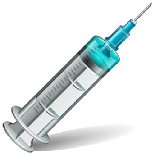 Medical Syringe PNG Background