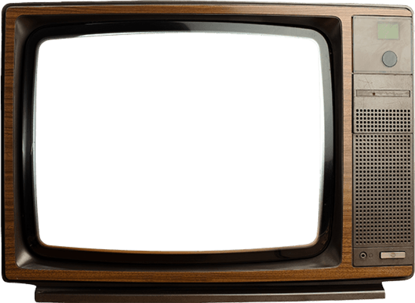Old Television Transparent Background