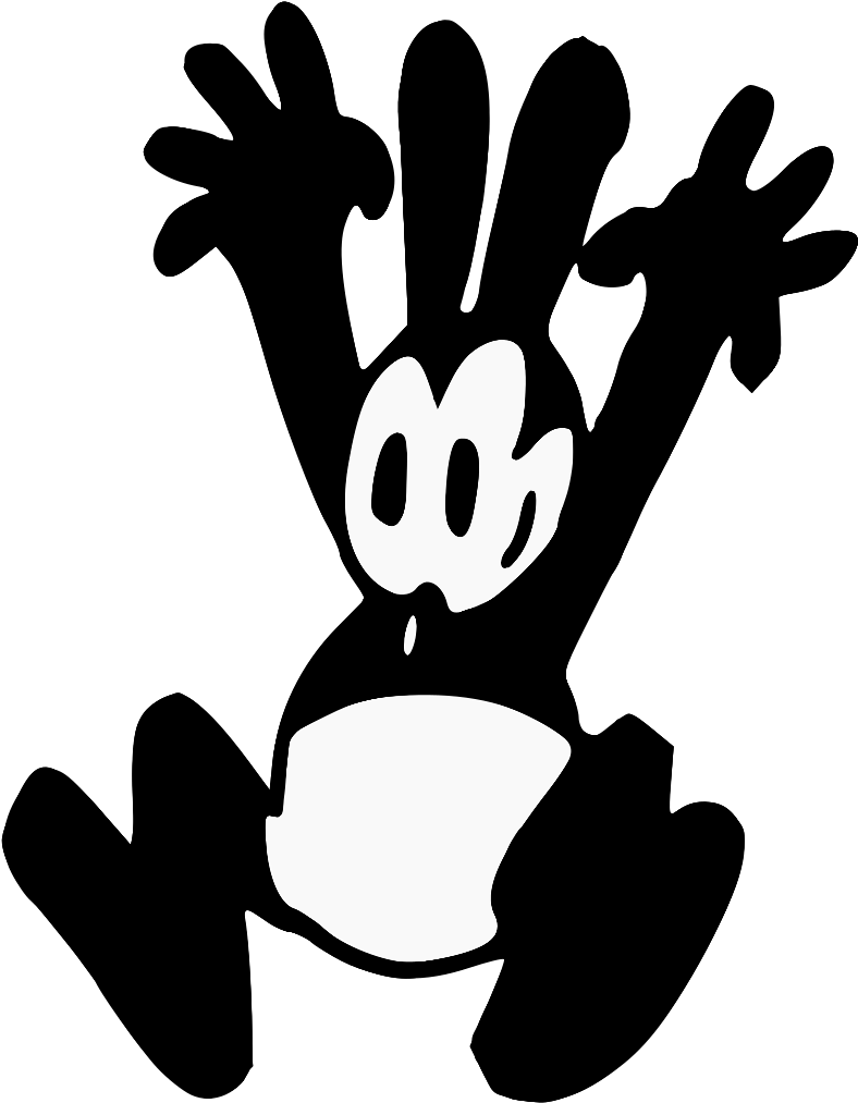 Oswald The Lucky Rabbit Cartoon PNG HD Quality