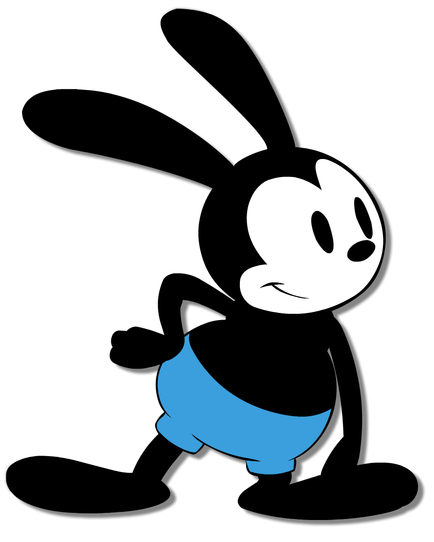 Oswald The Lucky Rabbit Character Free PNG