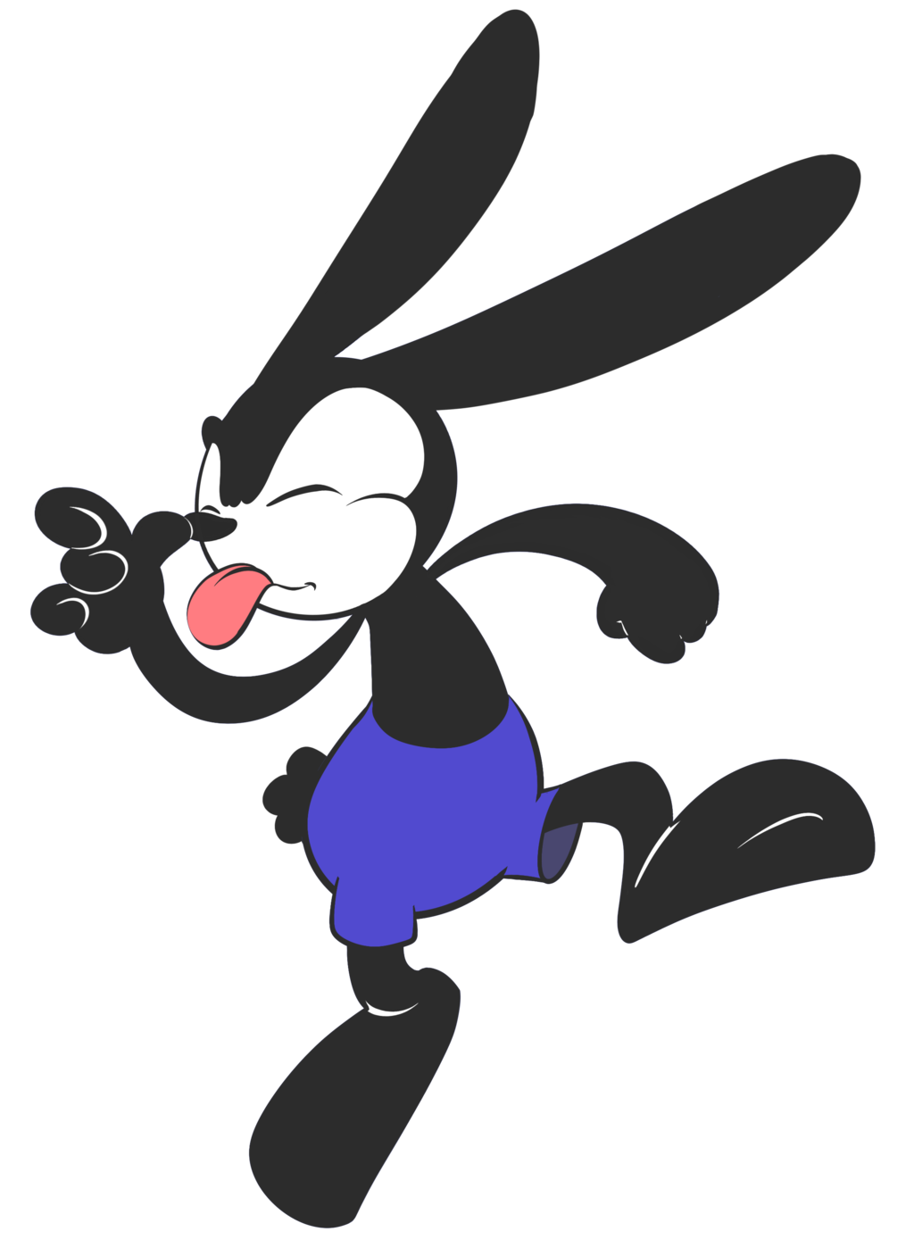 Oswald The Lucky Rabbit Character PNG HD Quality