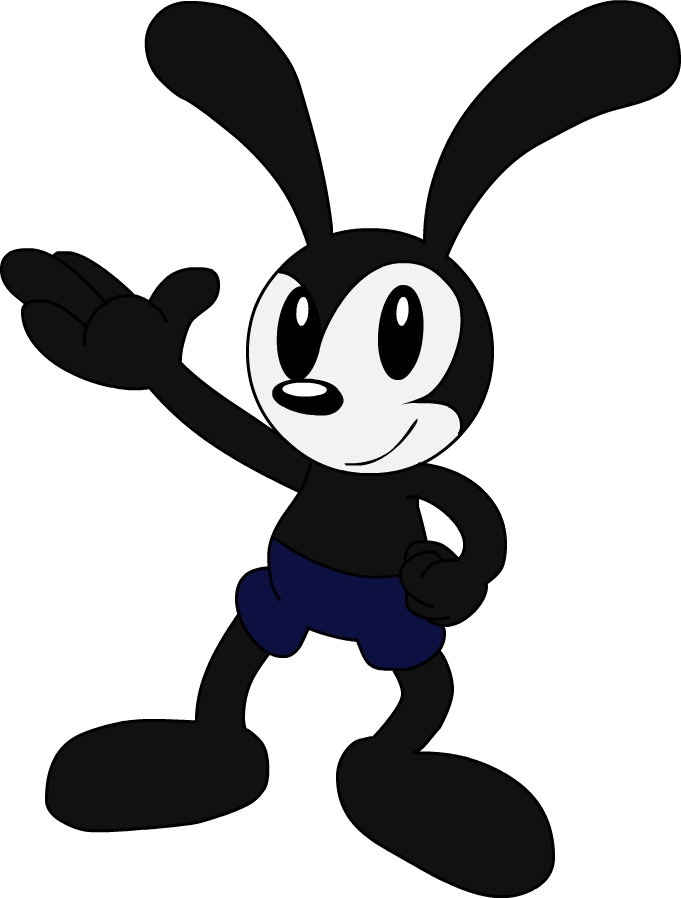 Oswald The Lucky Rabbit Character Transparent Free PNG