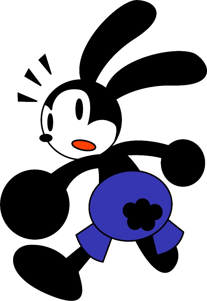 Oswald The Lucky Rabbit PNG Clipart Background