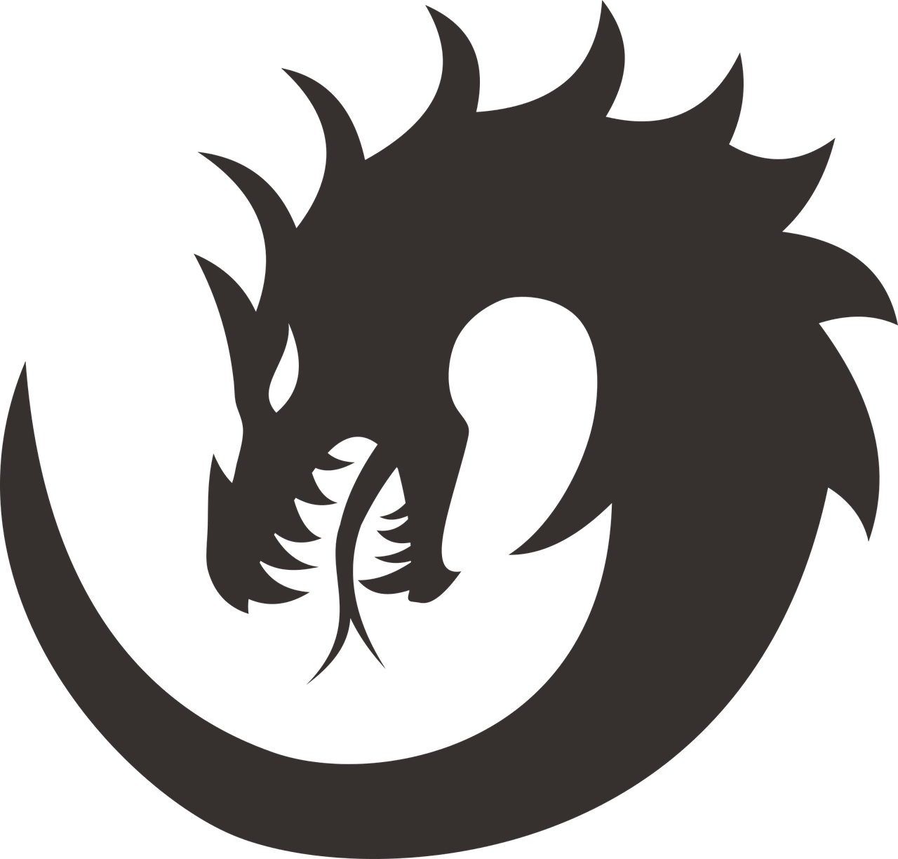 Ouroboros Dragon PNG Free File Download