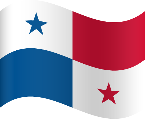 Panama Flag Background PNG Image