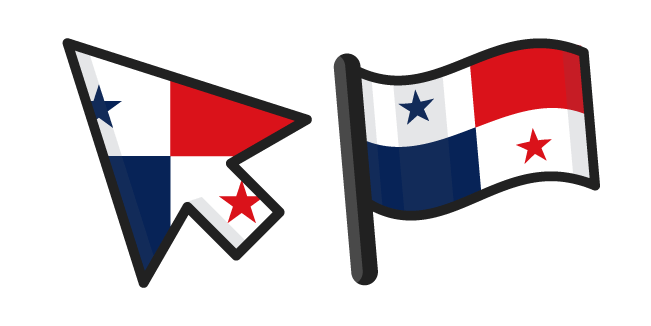Panama Flag Background PNG