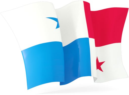 Panama Flag PNG Background
