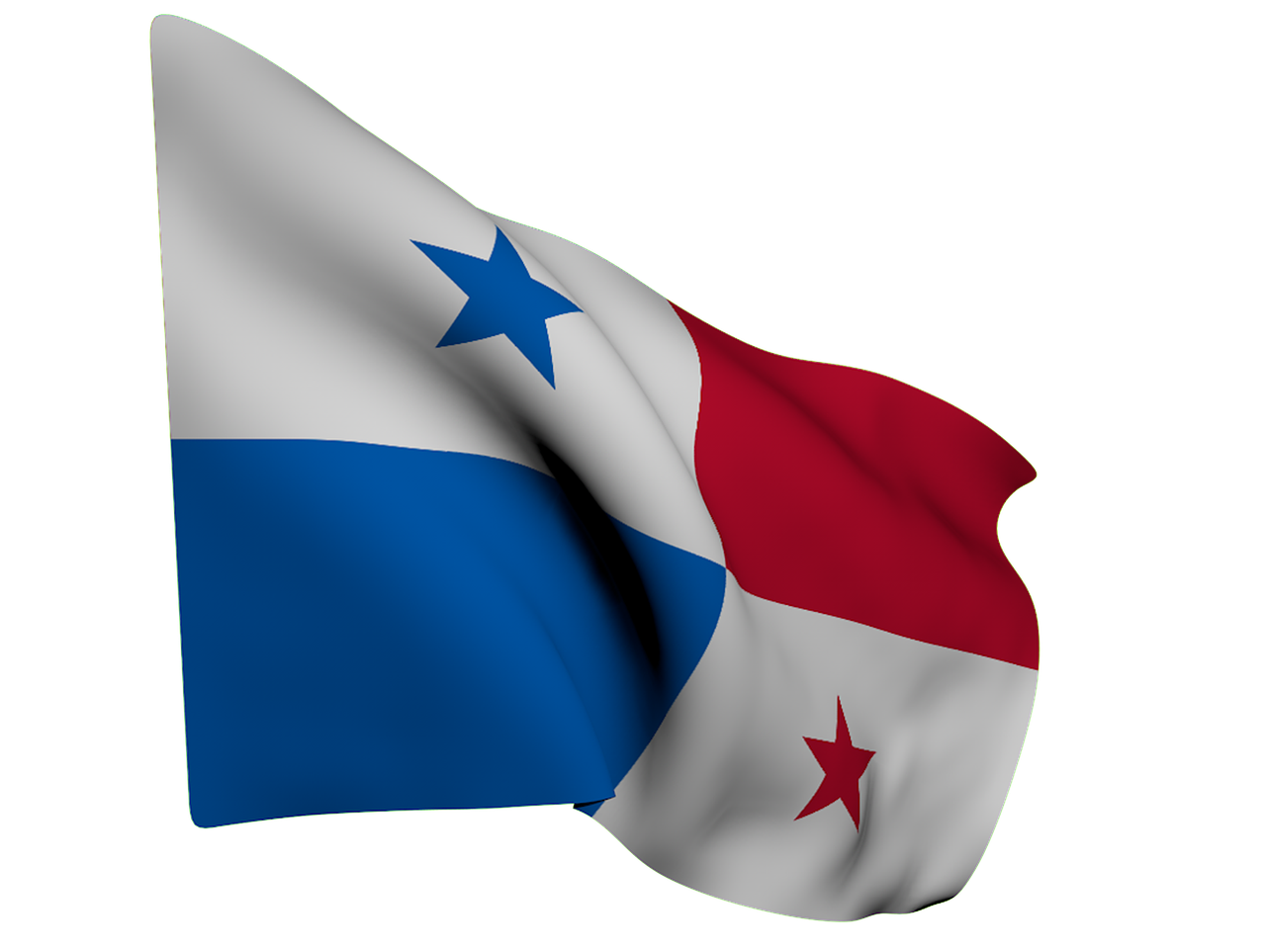 Panama Flag Transparent PNG
