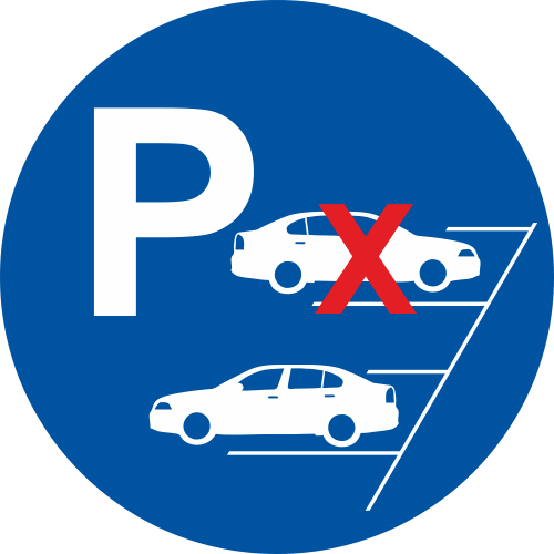 Parking Only Sign PNG Background