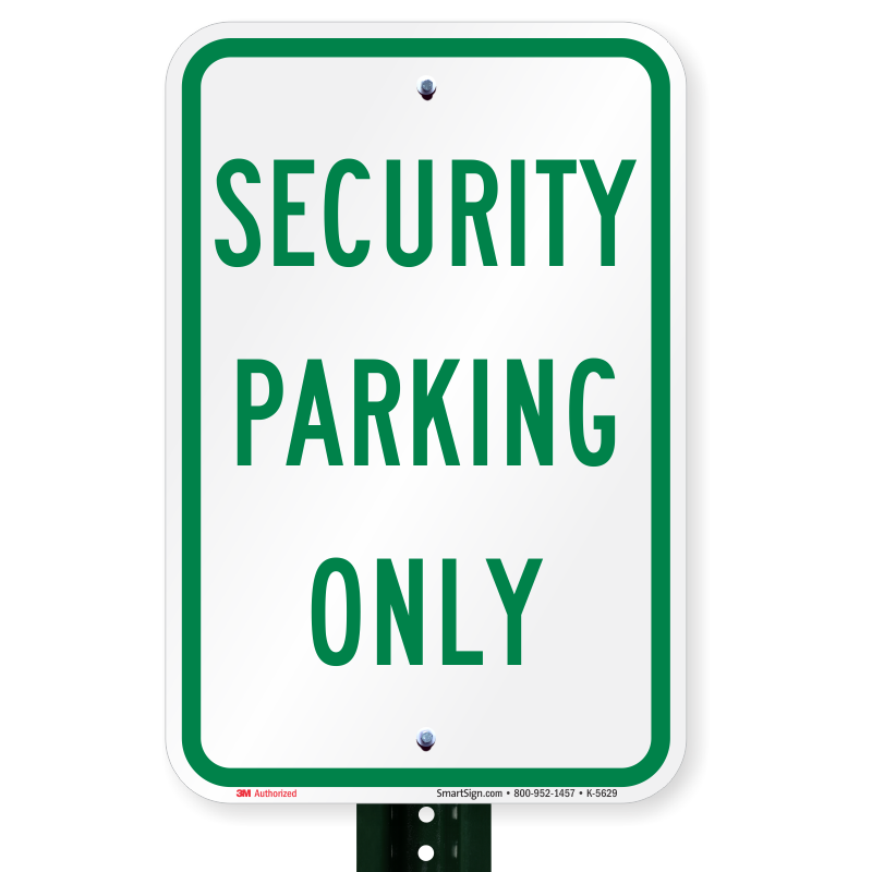 Parking Only Sign Transparent PNG