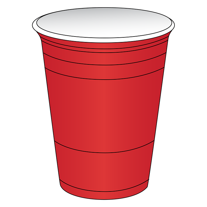 Party Cup Background PNG Image