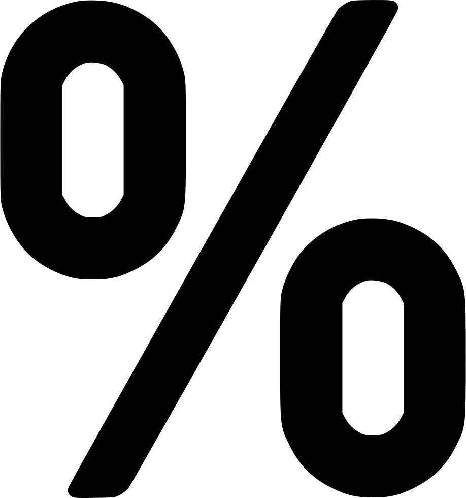Percentage Icon Transparent File