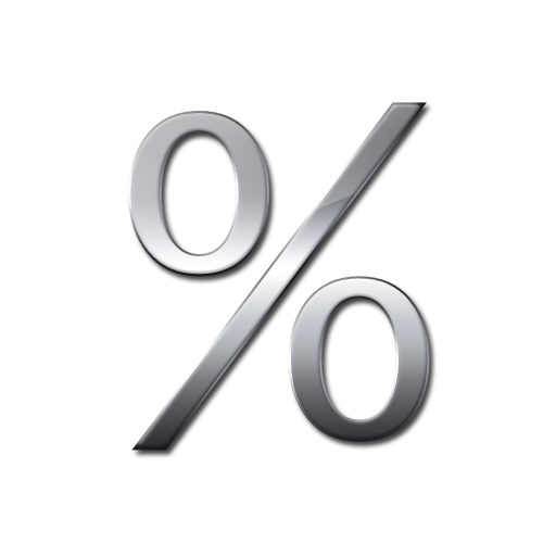 Percentage Symbol Transparent PNG