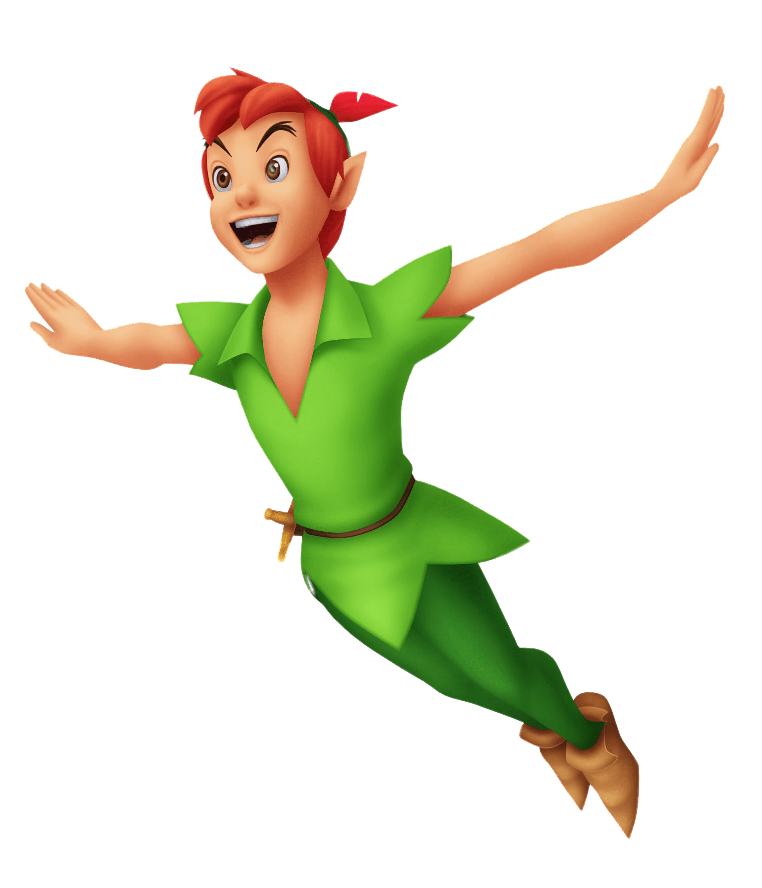 Peter Pan Character PNG Clipart Background
