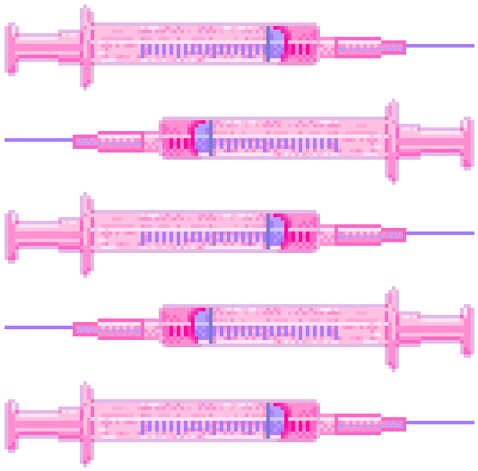 Pink Syringe Transparent Background