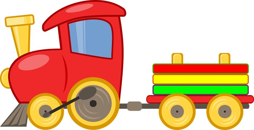 Railway Train PNG Clipart Background