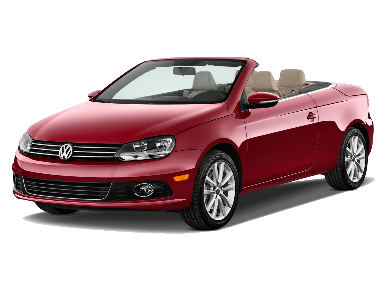 Red Volkswagen Car PNG Clipart Background